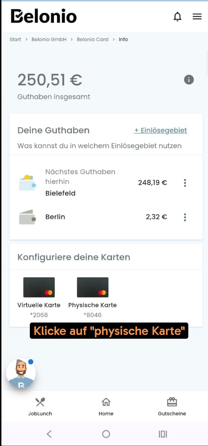 BelonioCard-ShowPIN-1