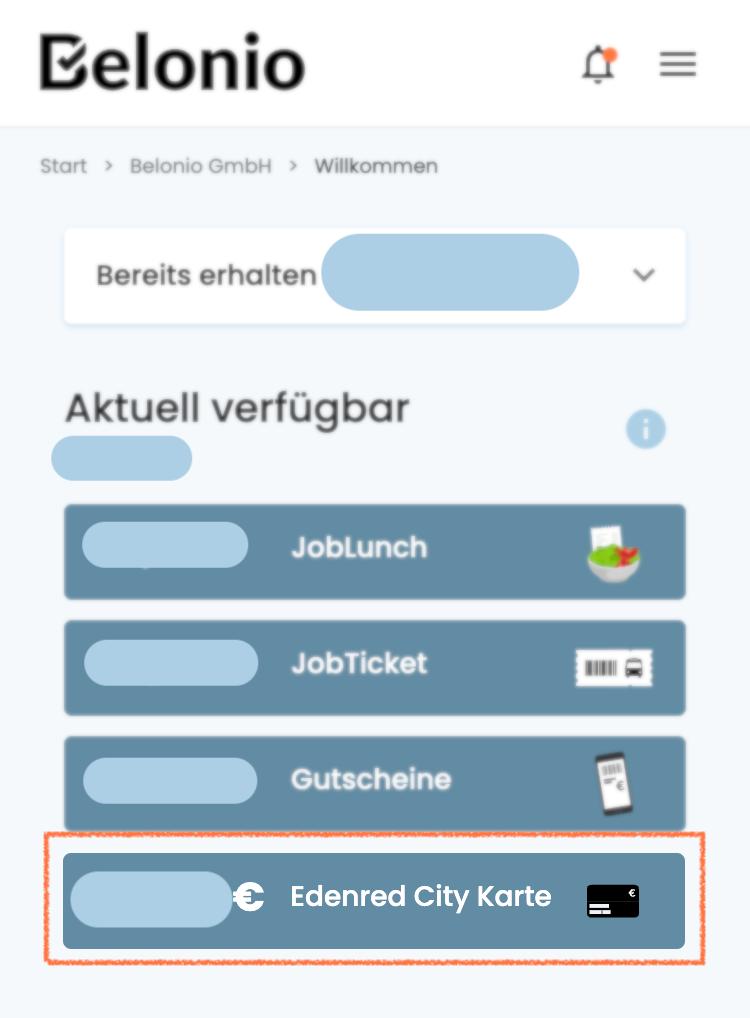 Wo kann ich mit der Edenred Ticket Plus® City Karte bezahlen?